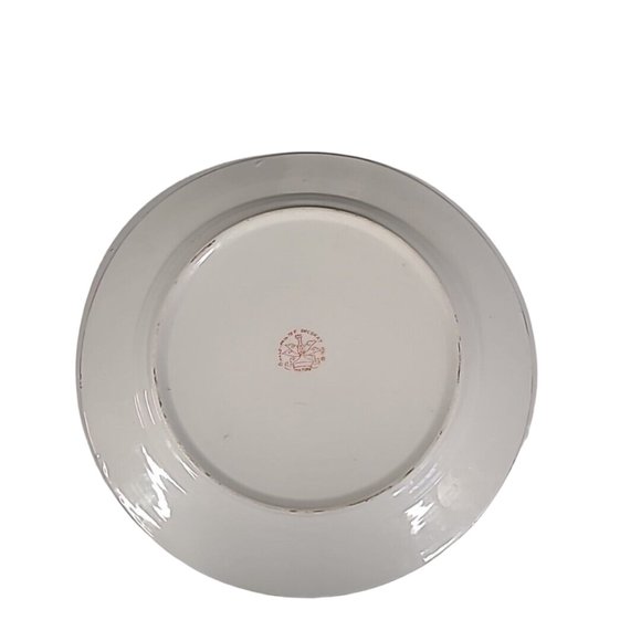 Hui Yuan Decorative Chinese Plate Floral Hand Painted Colorful Green Blue Yellow - Picture 3 of 16